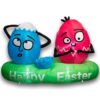 PRODUCTZ 6 FT Easter Inflatable Decorations Cracked Cute Eggs Funny/Indoor/House/Yard Decor/Porch with LED Lights and Free Storage Bag Christian Spring Decorations
