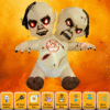 4 Ft Creepy Two Headed Baby Demon Terrifying Zombie Halloween Inflatable Decorations/Scary Home Decor Halloween Party/Outdoor & Indoor Blow Up Prop/Spooky Outside Halloween Inflatables